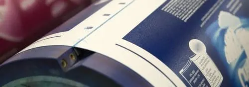 Offset printing plate and press detail